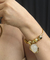 Bracelete Minimalista Madre Pérola Orgânico Zamak banhado com verniz italiano - Denise Paranhos Semijoias