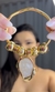 Bracelete Minimalista Madre Pérola Orgânico Zamak banhado com verniz italiano - loja online