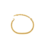 Pulseira Bracelete Gratidão 69mm Zamak banhado com verniz italiano - loja online