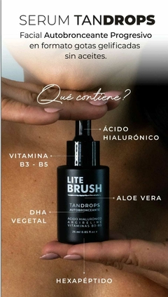 Serum Ácido hilurónico y autobronceante facial