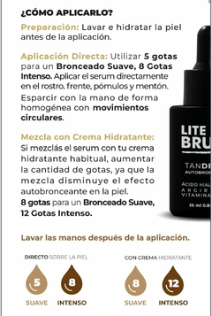 Serum Ácido hilurónico y autobronceante facial - comprar online