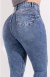Super Lipo 180 Marmorizada Mamacita Jeans com Cinta Embutida na internet