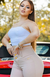 Modeladora Imponente Bruna Rosê Mamacita Jeans na internet