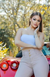 Modeladora Imponente Bruna Rosê Mamacita Jeans - loja online