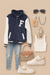 Campera Universitaria de Peluche (Nacional) | Súper Calentita y Suave - Talle 5 (L) en internet