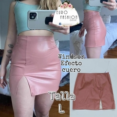 Falda de cuero Windsor