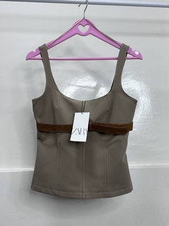 Top con cinturon Zara - EuroFashionOnline