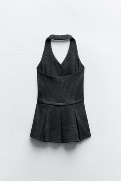 Vestido Chaleco Falda Zara en internet