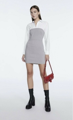 Vestido Poplin Stradivarius - comprar en línea