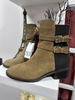 Botines Leather con Hebilla