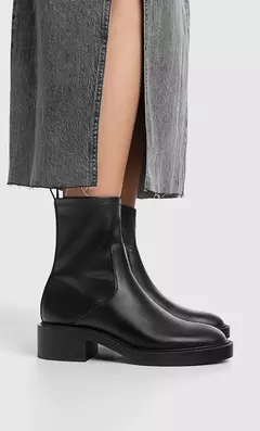 Botines Planos Negros