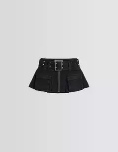 Mini Falda Cargo Bershka - comprar en línea