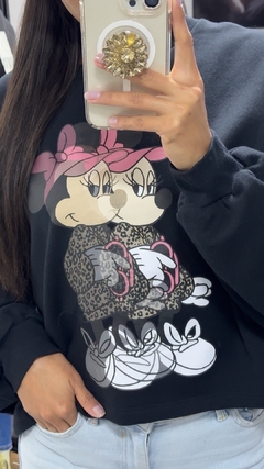 Sudadera Crop Minnie Lefties