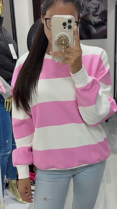 Sudadera a Rayas Oversize Stradivarius - comprar en línea