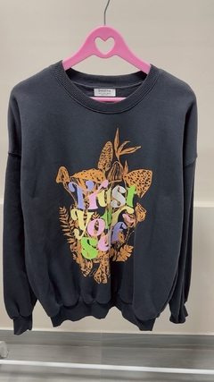 Sudadera Oversize Bershka Trust Your Self en internet