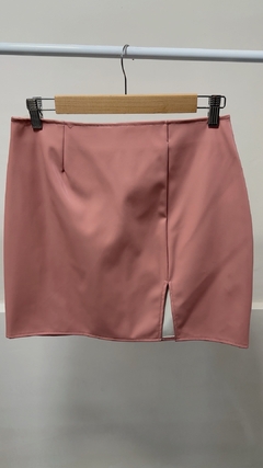 Falda de cuero Windsor - comprar en línea