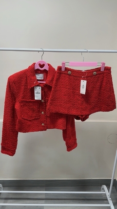 Conjunto Stradivarius pata de gallo - tienda en línea