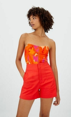 Short con Pinzas Stradivarius