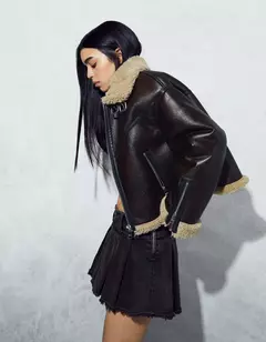 Chamarra Frizada Bershka - comprar en línea