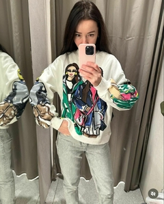 SUDADERA ESTAMPADA en internet
