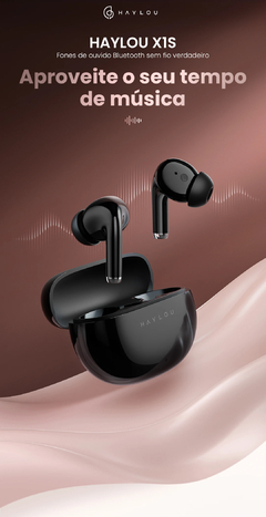 HAYLOU X1S TWS Fones De Ouvido Sem Fio Bluetooth na internet