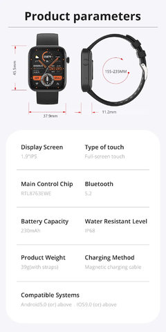 SmartWatch COLMI-P71 na internet