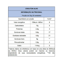 Crouton Sabor Alho 100g - Fhom - comprar online