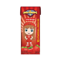 Suco Sabor Morango 200mL - Os Aventureiros