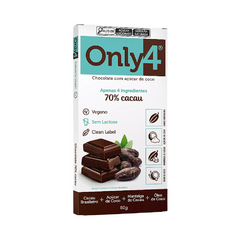 Chocolate 70% Cacau 70g - Only4