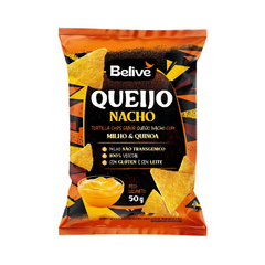Tortilla Chips Sabor Queijo Nacho com MIlho e Quinoa 50g - Belive