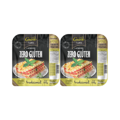 Kit com 2 Unidades de Massa para Lasanha Vegana Tradicional 300g - Casarão