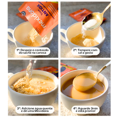 Imagem do Kit com 8 Pacotes de Sopa de Caneca Antiox de 31g cada - Mexidona