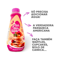 Mistura Pronta para Panquecas Americanas e Waffles Zero Açúcar 300g - Pantástica na internet