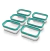 KIT 6 POTE CONSERVA ALIMENTO 450ML - Four House