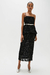 CRIS BARROS - VESTIDO CATALINA PRETO - comprar online