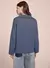 LE LIS BLANC - BLUSA LAURA AZUL MEDIO M - Amies