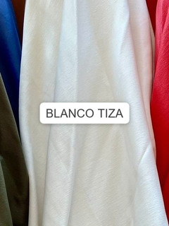 Bengalina Engomada - Blanco Tiza