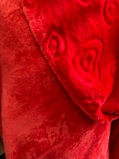 Polar 3D corazones rojos - comprar online