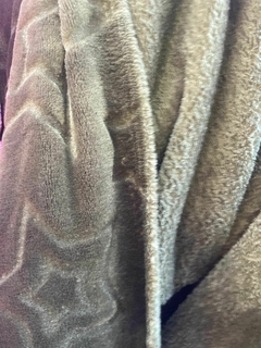 Polar 3D estrellas grises grandes - OASIS TEXTIL