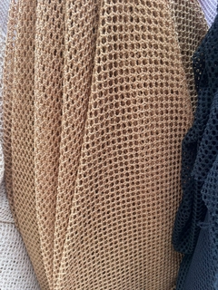 crochet beige red en internet