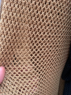 crochet beige red - comprar online