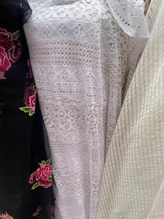 crochet blanco