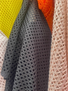 crochet negro diseño circular