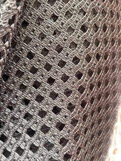 crochet negro diseño circular en internet