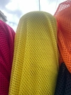 crochet amarillo diseño circular