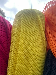 crochet amarillo diseño circular