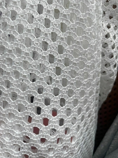 crochet blanco diseño circular - comprar online