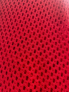 crochet redondo rojo - comprar online