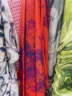 microtul estampado