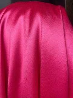 saten de punto fuxia - comprar online